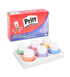 6X30 ml 6 lı Parmak Boyası