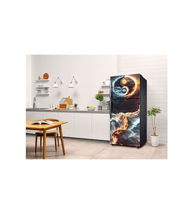 Buzdolabı Kaplama Sticker & Beyaz Eşya Yapışkanlı Folyo Kaplama Sticker (75X200CM)