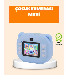 Termal Baskı Teknolojili Anında Fotoğraf Kamerası – 24mp Çift Lens, 32gb Hafıza