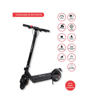 X9 Elektrikli Scooter - Çıkartılabilir Bataryalı 850W Katlanabilir Scooter