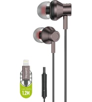 iPhone uyumlu lightning uyumlu çıkış A KALİTE EXTRA BASS METAL MAGNETİK UÇLAR STREO HD YÜKSEK SES 1,2M mikrofonlu KULAK İÇİ KULAKLIK TEK SEFERLİK BLUETOOTH EŞLEŞMESİ GEREKLİ (SİYAH)