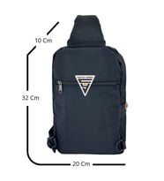 Ççs London Slingbag Sırt ve Göğüs Çantası Siyah-51532