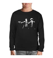 Pulp Fiction - That Scene Siyah Çocuk Sweatshirt