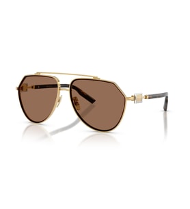 Dolce Gabbana DG2315 02/73 62 Erkek Güneş Gözlüğü (Altın)