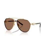 Dolce Gabbana DG2315 02/73 62 Erkek Güneş Gözlüğü (Altın)