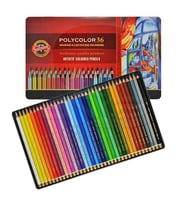 Koh-i-Noor Polycolor Kuru Boya Kalemi 36lı Set