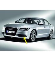 Audi A6 2011-2014 Ön Tampon Sol Sis Farı Kapağı Siyah 4G0807681