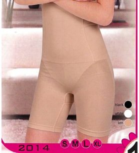 Ten Kadın Göğüs Altı Yüksek Bel Uzun Paçalı Toparlayıcı Korse S-XL 2014