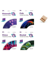Palme 10. Sınıf 2027 Maarif Matematik Fizik Kimya ve Biyoloji Sayısal Soru Bankası + Telefon Standı