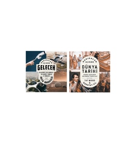 Dakikalar Içinde Gelecek + Dakikalar Içinde Dünya Tarihi- 2 Kitap Set - Iş Bankası Özel Set