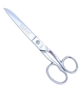 FDM Merze 4257-8 Krom Kaplama Ev Ve Saya Makası Çift Parmak D-165 No:8 (20 cm)