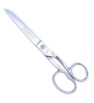 FDM Merze 4257-8 Krom Kaplama Ev Ve Saya Makası Çift Parmak D-165 No:8 (20 cm)