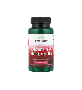 Swanson, Diosmin & Hesperidin, 60 Capsules (Kristal Mavi)