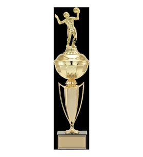 ODAK KUPA - Figürlü Kupalar - Voleybol Kadın Figürlü Kupalar FG-067 A - 48 cm