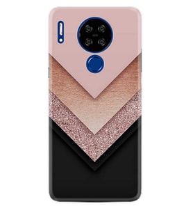 Reeder P13 Blue Max Lite Kılıf Desenli Silikon Great Marble