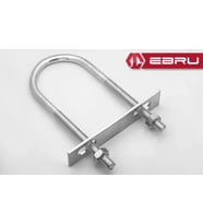 U Civata, Karşılık Demiri + Somunlu - M8X35 - 2 Set