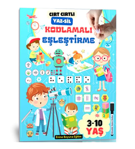 Cırt Cırtlı Kodlamalı EŞLEŞTİRME YAZ-SİL Kitabı