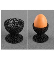 Alvera 3d Collection 6'lı Dekoratif Yumurtalık Seti Modern Tasarım Yumurtalık 3D Baskı Kahvaltılık Yumurta Standı Renk Seçenekli
