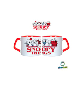 GHOSTBASTIR DESIGN Snoopy Things Kupa Bardak Tek Adet 0909