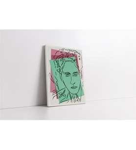 Jean Cocteau By Andy Warhol Kanvas Tablo