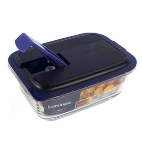Aryıldız Luminarc Dikdörtgen Cam Saklama Kabı 82CL 19X13X7CM