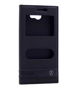 General Mobile 6 Kılıf Elite Kapaklı Kılıf (Siyah)
