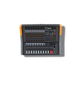 KÖNİG KT-8P 700FX 8 KANAL POWER MİXER 2X400W (Siyah)