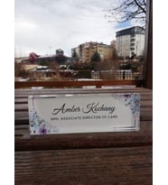 Modern Masa İsimliği, Akrilik Masa isimliği, izmir Masa İsimliği