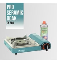 CK-508 Orcamp Seramik Tekli Portatif Kamp Ocak Gaz Stop Emniyetli