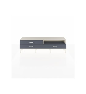 Arges TV Ünitesi Tek Raflı 3 Çekmeceli  176x30x51 Aytaşı-Antrasit