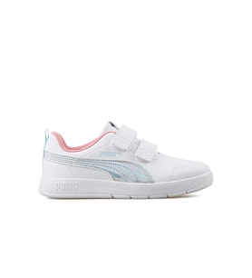 Puma Courtflexv3 Space Belle V Ps Çocuk Günlük Ayakkabı 40434501 Beyaz