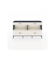 Arges Konsol 2 Raflı 4 Çekmeceli  176x30x99 Antrasit-Aytaşı