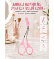 Mini Taraklı Kaş Düzeltici – Hassas Şekillendirme ve Taşınabilir Tasarım