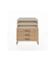 Kronos Şifonyer 2 Raflı 3 Çekmeceli 88x59x96 Aytaşı-Çam
