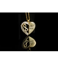 Bir Ömür Hatırası Kolye (Gold)