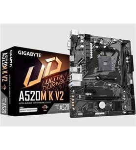 Gıgabyte A520M K V2 Ddr4 5100Mhz 1Xhdmı 1Xm.2 4Xusb 3.2 Matx Am4