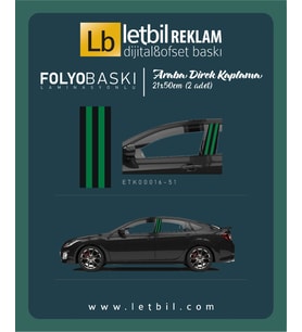 Araba Etiketleri, Tuning Kaplama, Direk Folyosu - Sakarya Spor