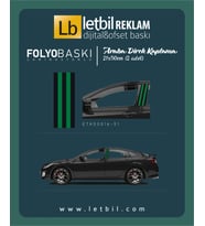 Araba Etiketleri, Tuning Kaplama, Direk Folyosu - Sakarya Spor