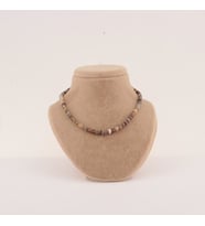 Akik Bostwana Doğaltaş Kolye 6 mm, M004
