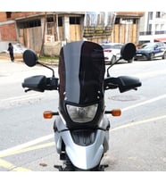 MOTOCAM Bmw F 650 GS Ön Cam 2004-2007 Model 45cm Siyah Renkli 4mm İADE YOKTUR