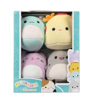 Squishmallows Micromallows 4'lü Figür Paketi MM0004 (Çok Renkli)