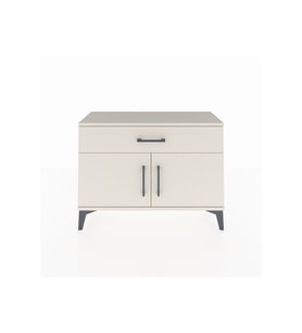 Arges Şifonyer Tek Raflı Tek Çekmeceli 2 Kapaklı 88x30x64 Aytaşı-Aytaşı