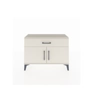 Arges Şifonyer Tek Raflı Tek Çekmeceli 2 Kapaklı 88x30x64 Aytaşı-Aytaşı