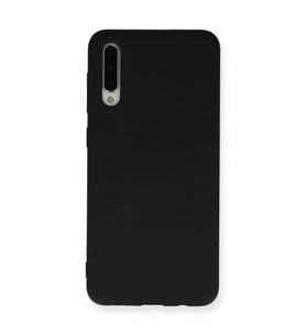 Northcity Samsung Galaxy A30S Kılıf Nano içi Kadife Silikon - Siyah