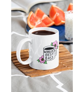 World Best Boss The Office Cute Baskılı Kupa Bardak