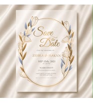 EKONOMİK DAVETİYE MODEL NO:105 ZARF DAHİL