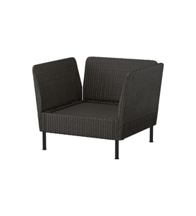 Tekli Bahçe Koltuğu, Koyu Gri, 98 cm, Mindersiz