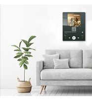 DECORITA Youtube Barkodlu Cam Tablo Duman - Seni Kendime Sakladım 30cm x 40cm