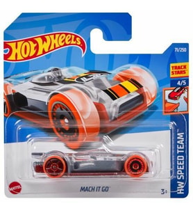 Hot Wheels Tekli Arabalar Mach it Go HCW90 (Mavi)