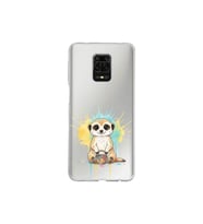 Redmi Note 9 Pro ile Uyumlu Splash Mirket Tasarımlı Şeffaf Silikon Kılıf